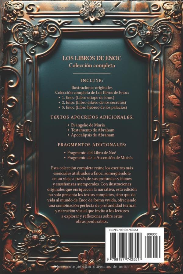 Los Libros de Enoc: Colección Completa Con 1 Enoc, 2 Enoc, 3 Enoc, Ilustraciones Originales y Textos Apócrifos Adicionales (Ilustrado) (Spanish Edition) by Anonymous