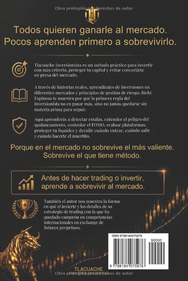 Tlacuache Inversionista: Método para invertir sin ser presa del mercado (Spanish Edition) by Richi Espinosa