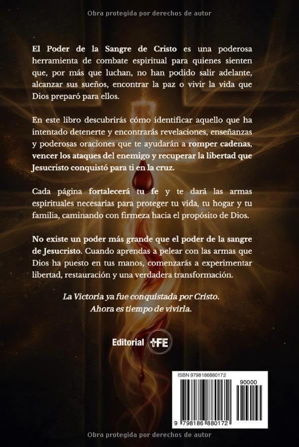 El poder de la sangre de Cristo: Oraciones de liberación y sanación (Spanish Edition) by Sandra Parra