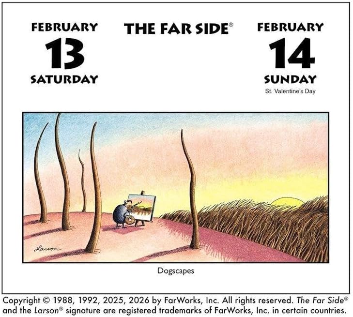 The Far Side® 2027 Off-The-Wall Day-to-Day Calendar by Gary Larson