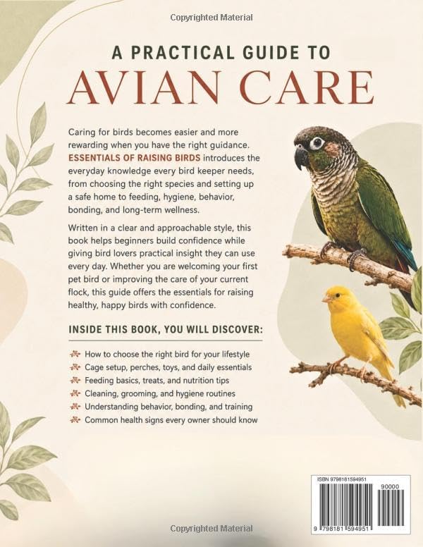 ESSENTIALS OF RAISING BIRDS by NELSON MORROW