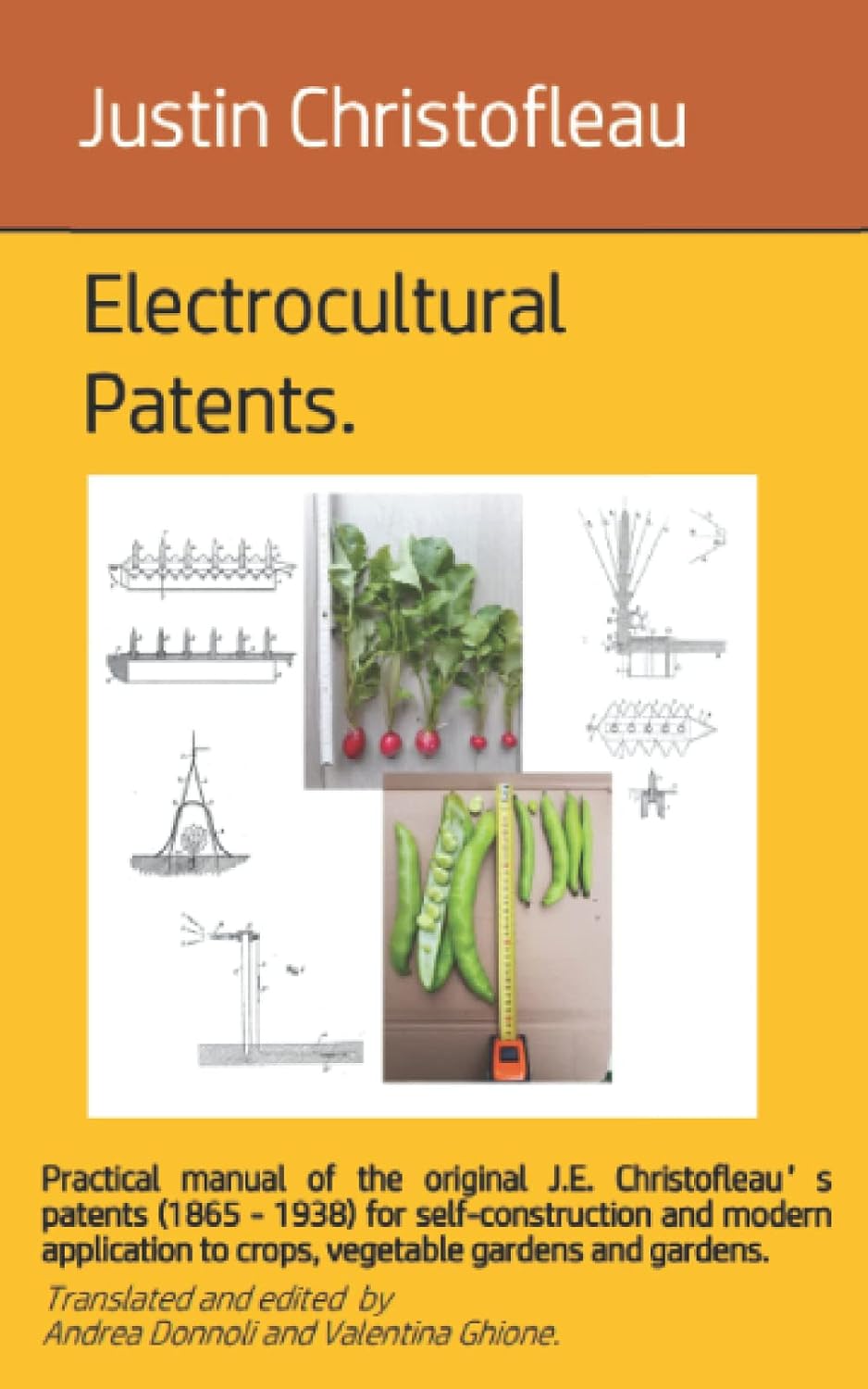 Electrocultural patents: Practical manual of the original J.E. Christofleau’s patents (1865 - 1938) for self-construction and modern application to ... gardens and gardens. (Italian Edition) by Valentina Ghione
