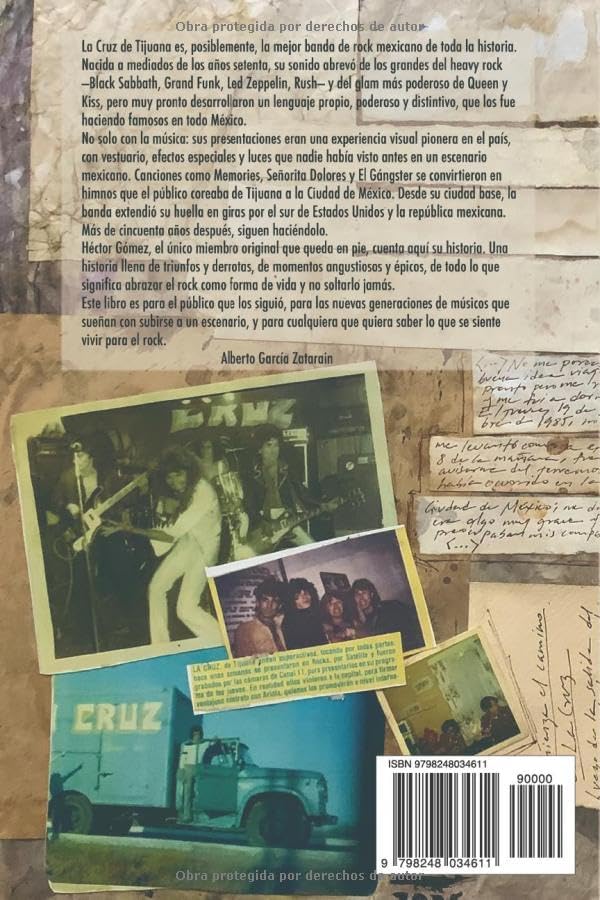 El rock se tocó los miércoles: La Cruz de Tijuana. Memorias de una banda de rock pesado (Spanish Edition) by Héctor Gómez Lozano