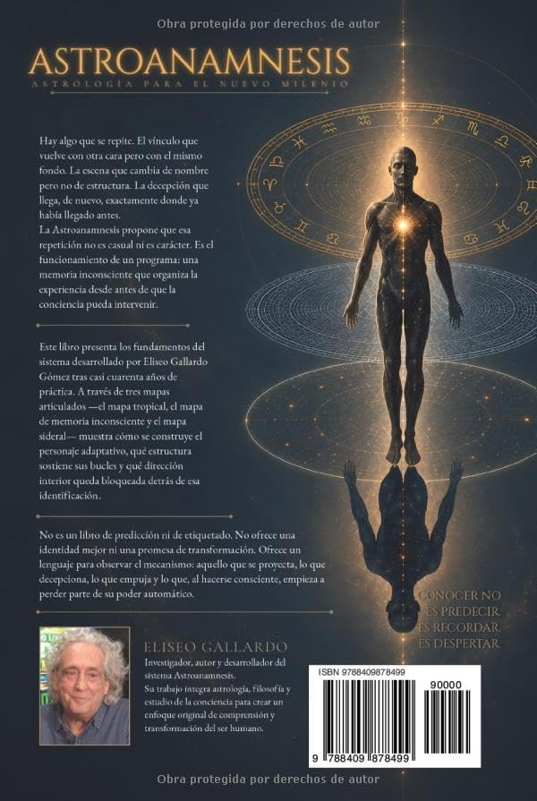 Astroanamnesis, astrología para el nuevo milenio: Marco fundacional del Método (Spanish Edition) by Eliseo Gallardo Gómez