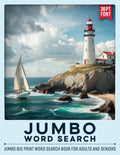 Jumbo Big Print Word Search Book for Adults and Seniors by Jude Stringerson
