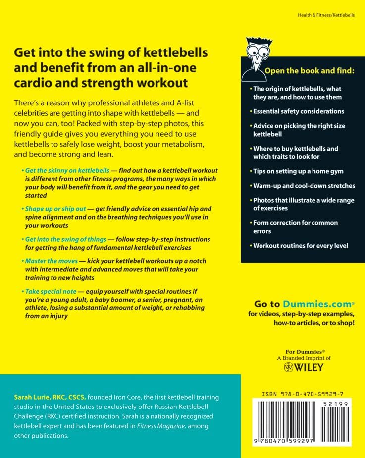 Kettlebells For Dummies by Sarah Lurie