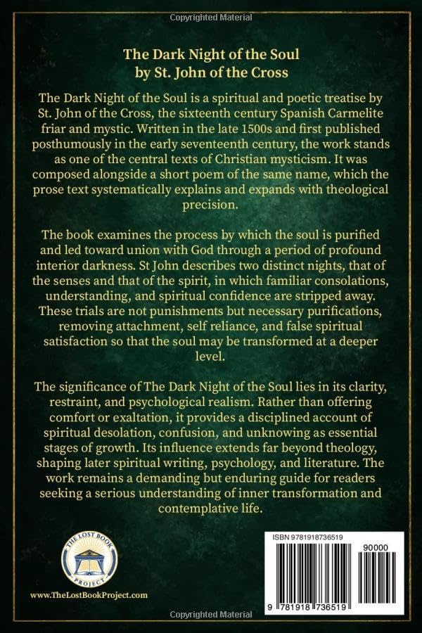 The Dark Night of the Soul: Unabridged & Illustrated Book by St. John of the Cross by St. John of the Cross