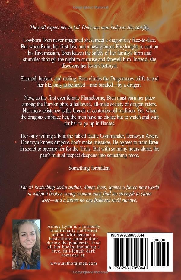 Flameborne: Chosen - A Dragon Romantasy Book (Emberquell Academy) by Aimee Lynn