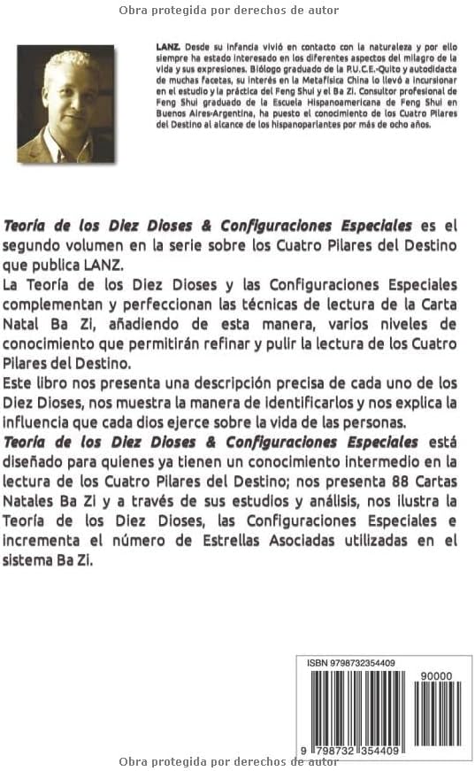 Cuatro Pilares del Destino. Teoría de los Diez Dioses & Configuraciones Especiales (Spanish Edition) by LANZ