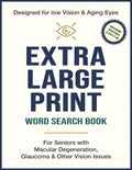 Extra Large Print Word Search Book For Seniors with Macular Degeneration, Glaucoma & Other Vision Issues: 70+ Themed Puzzles with Giant Print and ... Seniors & Stroke Recovery | 8.5 × 11 Inch by Siddhart & Co. Press