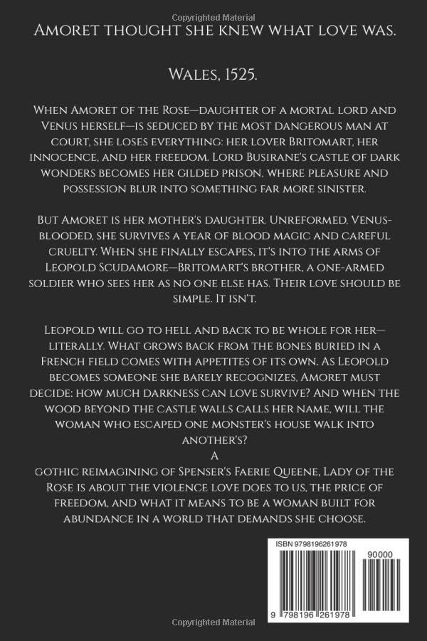Lady of the Rose: A Dark Gothic Romance of Obsession and Transformation (The Faerie Queene Revisited: Dark Romantasy Fever Dreams) by Madchen Angell