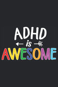 Adhd est génial: Journal 6x9 pour les habitudes quotidiennes, le journal, le cahier, les plans, le journal de bord (TDAH, l'autisme) (French Edition) by When Colors Vibe Publishing