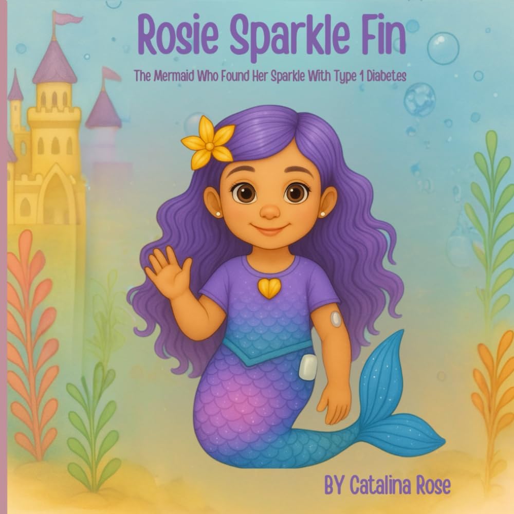 Rosie Sparkle Fin: The Mermaid Who Found Her Sparkle with Type 1 Diabetes by Catalina Rose