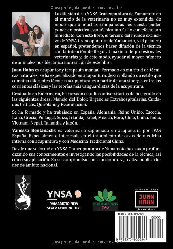 YNSA: Craneopuntura de Yamamoto veterinaria en perros y gatos (Spanish Edition) by Juan Hahn