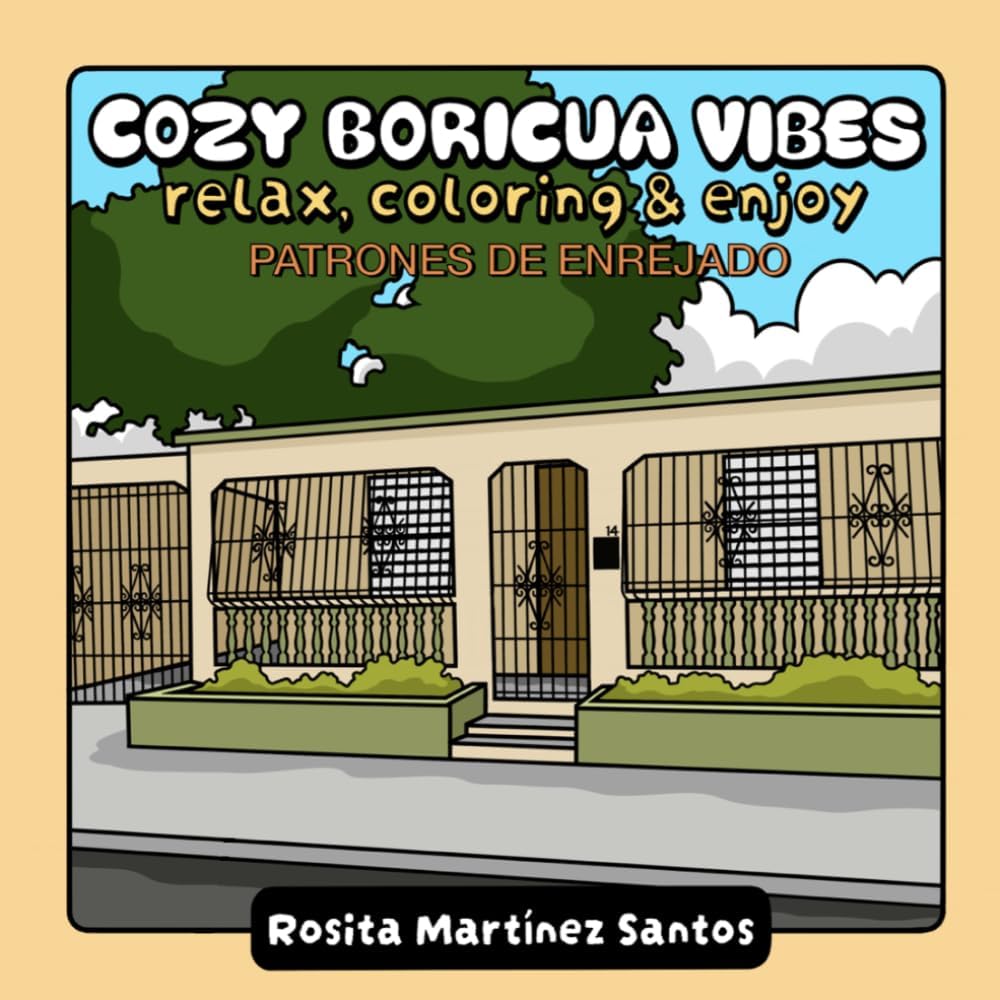 Cozy Boricua Vibes: Patrones de enrejados (Spanish Edition) by Rosita Martinez