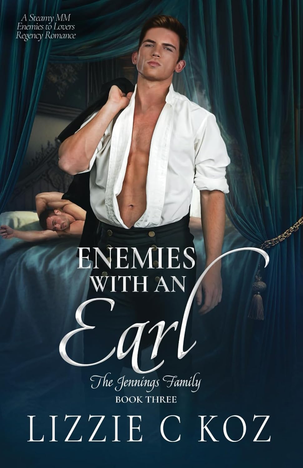 Enemies with an Earl: A Steamy MM Enemies to Lovers Regency Romance (The Jennings Family) by Lizzie C Koz