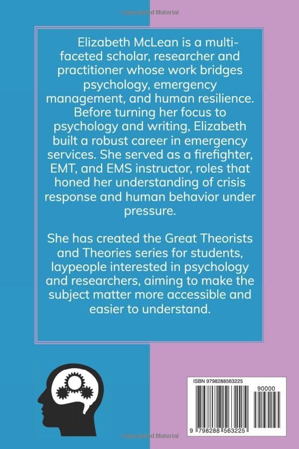 Psychology Through Theoretical Case Studies: Developmental Psychology by Elizabeth McLean