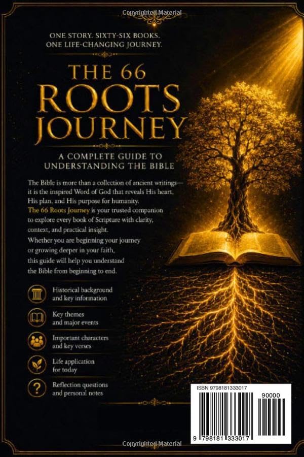 THE 66 ROOTS JOURNEY: Explore Every Book of the Bible with Historical Context, Key Themes, and Practical Insights by 66 ROOTS JOURNEY