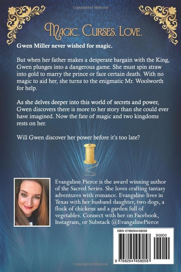 A Crown of Gilded Thread: A Rumpelstiltskin Fairy Tale Retelling (Magic and Gold Series) by Evangaline Pierce