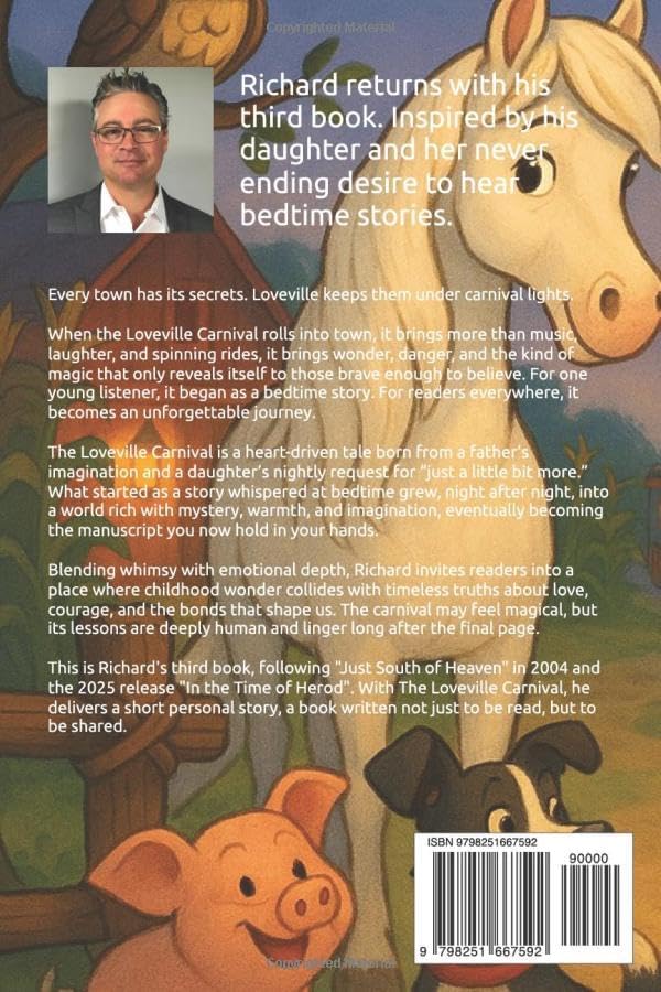 The Loveville Carnival: Children’s book inspired by adventure and love by Richard Mascara