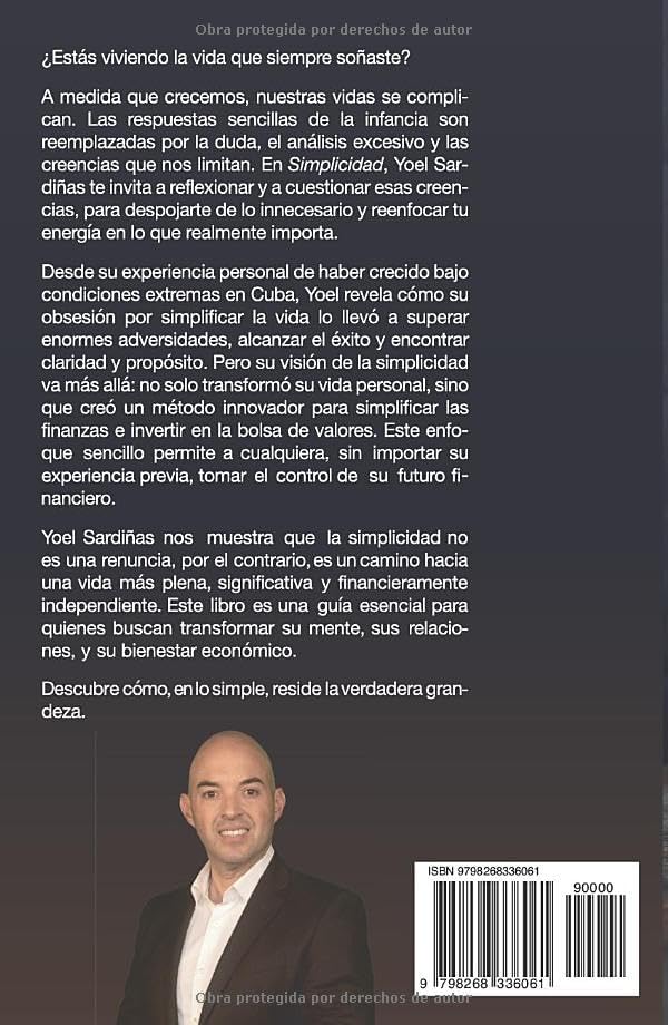 Simplicidad: La nueva moneda de cambio del siglo XXI (Spanish Edition) by Yoel Sardiñas