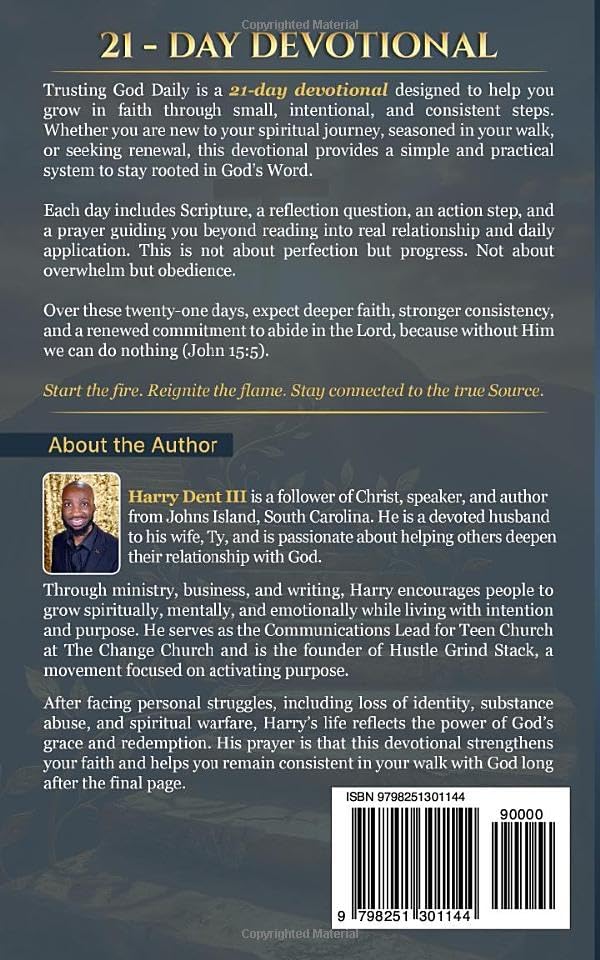 21-Day Devotional: Trusting God Daily by Harry Dent III