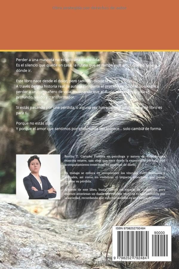 Cuando una mascota muere: Comprender y sanar el duelo que pocos reconocen (Spanish Edition) by Bertha Tzitzitlini Carreño Fuentes
