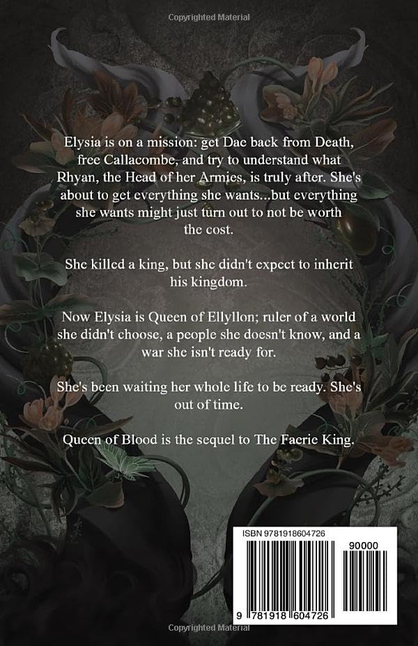 Queen of Blood: A dark romantasy (The Nori Gate Chronicles) by Deborah J. Martins