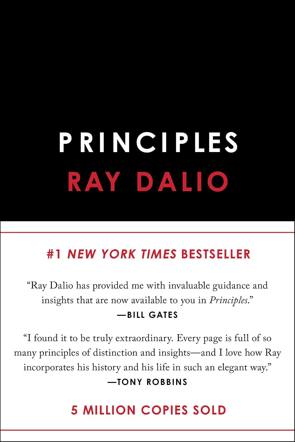 Principles: Life and Work by Ray Dalio