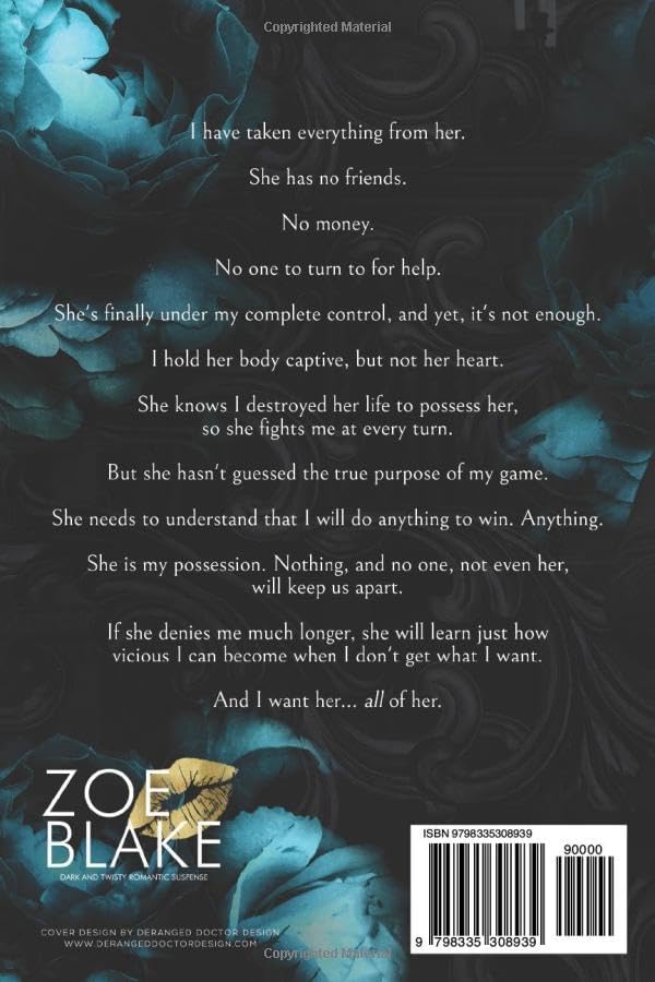 Vicious Games: A Dark Enemies to Lovers Romance (Dark Obsession) by Zoe Blake