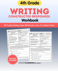 4th Grade Writing Workbook: Constructed Response Practice for Reading Comprehension, STAAR Test Prep, and Summer Learning: Practice responding to ... STAAR test prep, summer learning, and at-home by Angela Sultzer