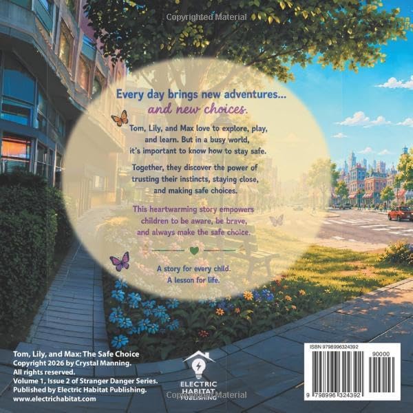 Tom, Lily, and Max: -The Safe Choice by Ms. Crystal Denise Manning