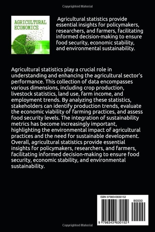 Agricultural Statistics by Dr. Shilpa Kaushal