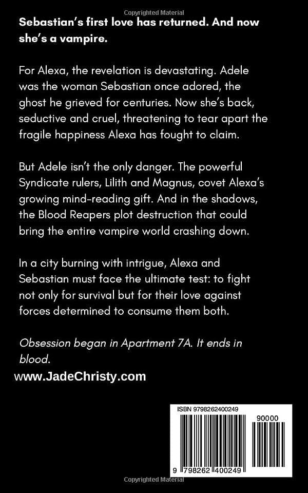 Red Velvet Obsession: a Modern Vampire Romantasy (Obsession for Apt. 7A) by Jade Christy