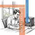 Coloring Book: Amateur Radio Operator by Christoph "DL5CH" Hollmann