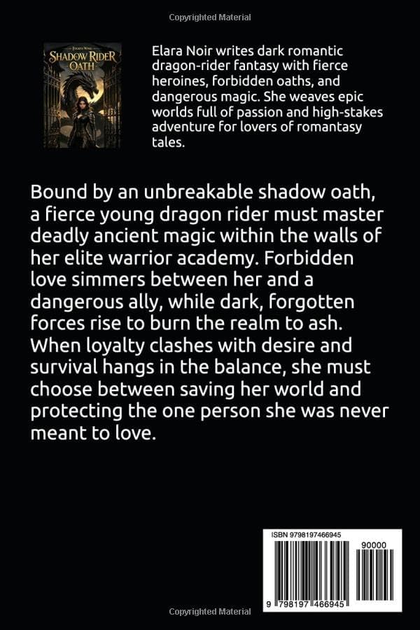 shadow rider oath: A forbidden dragon rider Academy romantasy (iron spine riders) by ELARA NOIR