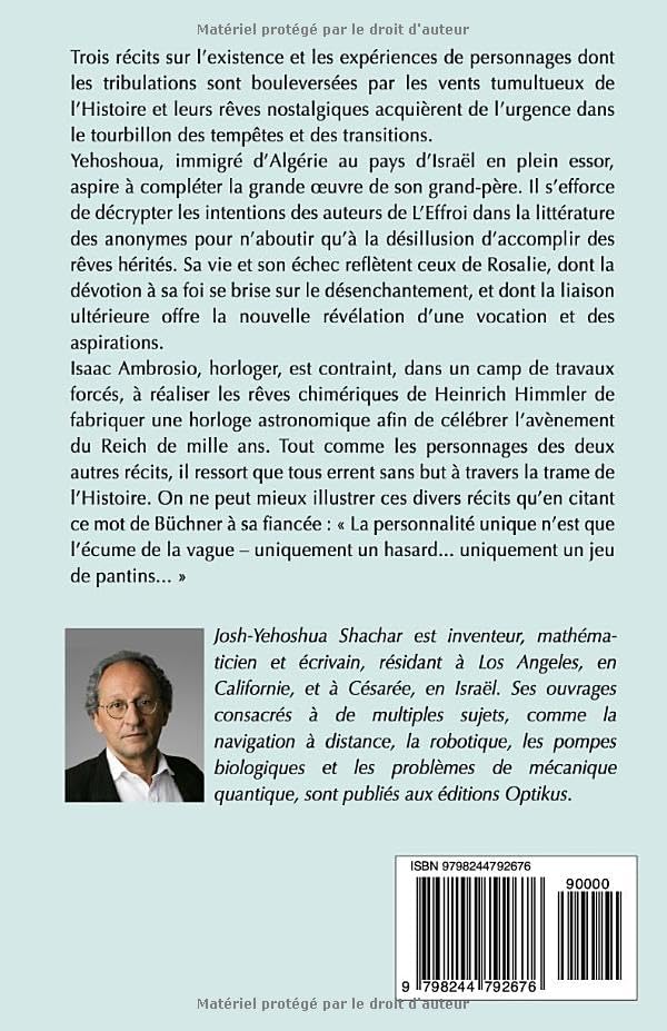 L’Effroi dans la littérature des anonymes et autres récits (French Edition) by Josh-Yehoshua Shachar