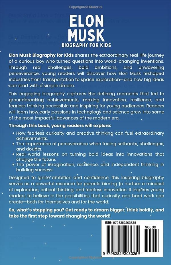 Elon Musk Biography for Kids: The Inspiring Story of Curiosity, Courage, and Creativity that Reached the Stars (The Changemakers Biography Series) by EverNest Press