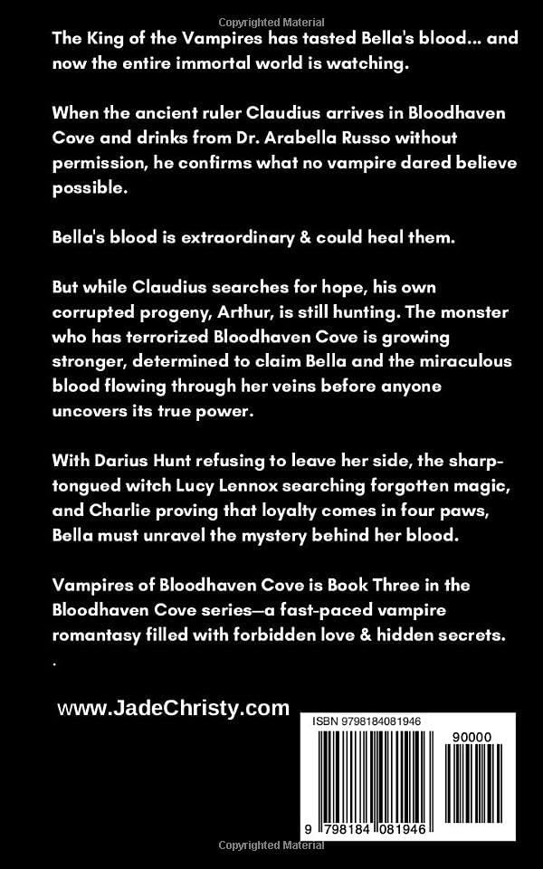 Vampires of Bloodhaven Cove: A Vampire Romantasy (Bloodhaven Cove Series) by Jade Christy