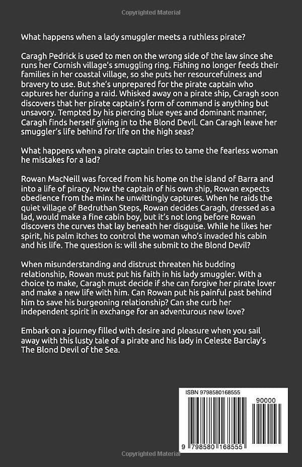 The Blond Devil of the Sea: A Steamy Enemies to Lovers Pirate Romance (Pirates of the Isles) by Celeste Barclay