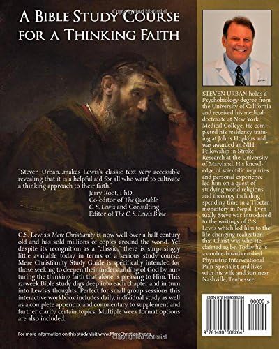 Mere Christianity Study Guide: A Bible Study on the C.S. Lewis Book Mere Christianity (CS Lewis Study Series) by Steven Urban