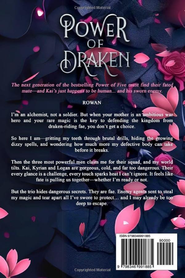 Power of Draken: A Fated Mate Fae Romantasy (Fated to the Draken Riders) by Alex Lidell