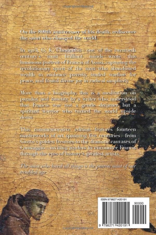 St. Francis of Assisi: 800th Anniversary Illustrated Edition by G. K. Chesterton