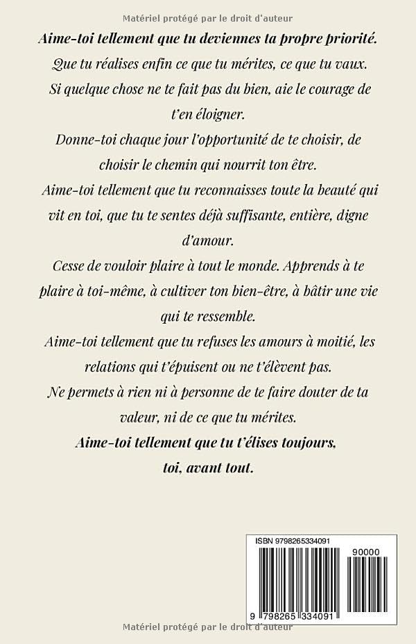 Aime-Toi La Liberté du Lâcher-Prise: Un Chemin pour T’Aimer Pleinement, Transformer tes Blessures et T’Épanouir dans la Femme que Tu Rêves d’Être (French Edition) by Selyna Morelle