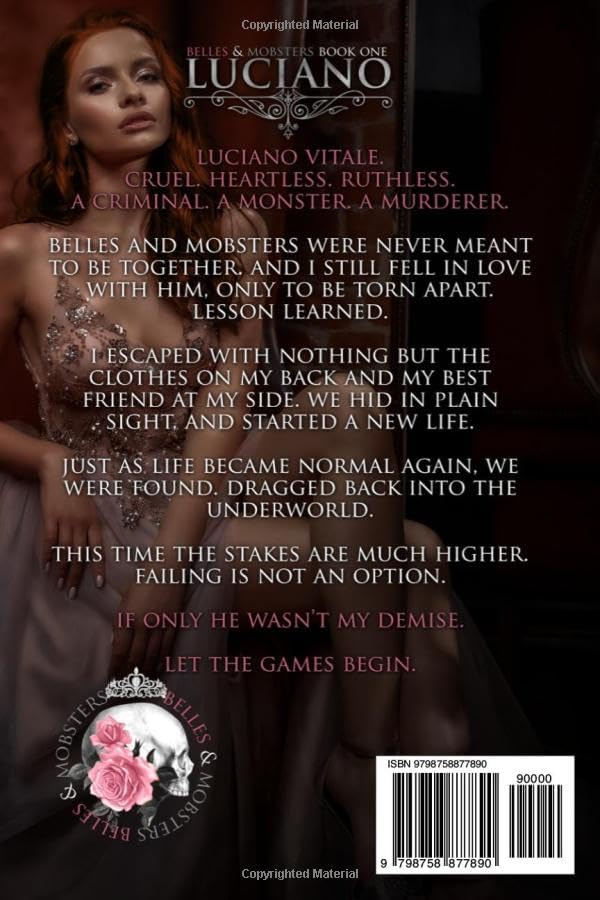 Luciano: Lovers-to-Enemies-to-Lovers Mafia Romance (Belles & Mobsters) by Eva Winners