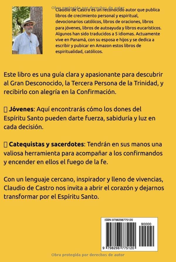 Confirmacion Catolica para Jovenes: Guia interactiva con 150 preguntas para la catequesis de confirmandos. La fe, el Espiritu Santo para adolescentes ... Jóvenes que dejan Huella) (Spanish Edition) by Claudio de Castro