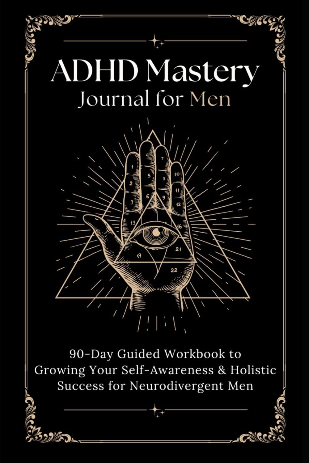 ADHD Mastery Journal for Men: 90-Day Guided Workbook to Growing Your Self-Awareness & Holistic Success for Neurodivergent Men | Daily Prompts for Personal Growth by Apollo Workbooks