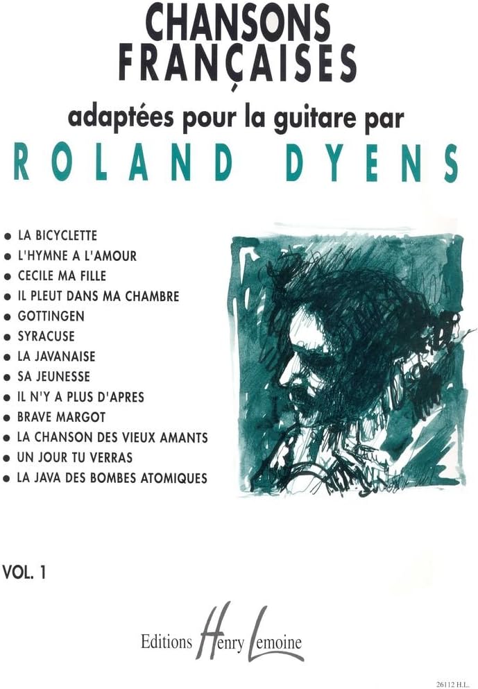 Chansons françaises Vol.1 (French Edition) by DYENS Roland