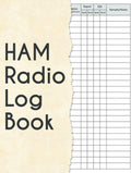 HAM Radio Log Book: Simple Large Record Book for Amateur Radio Operator | Ham Radio Contact Keeper | Log Book for Amateur Radio Enthusiasts by Asboune Publishing