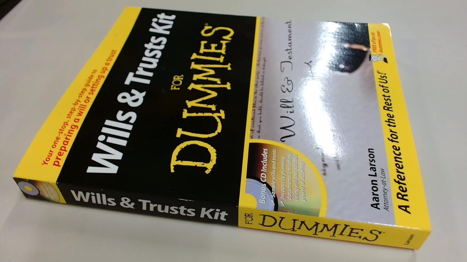 Wills & Trusts Kit For Dummies (For Dummies Series) by Aaron Larson